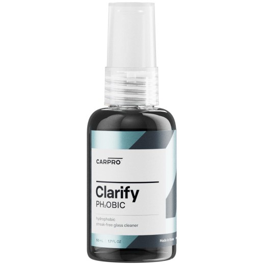Curățător hidrofob pentru sticlă CarPro Clarify Ph2obic (50 ml)