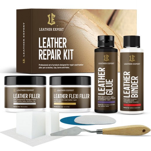 Set pentru reparatii piele Leather Expert - Repair Kit