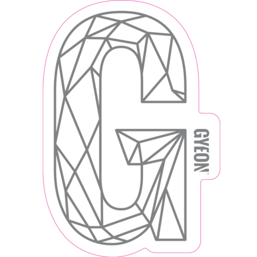 Autocolant Gyeon G Sticker Silver (400 mm x 254,8 mm)