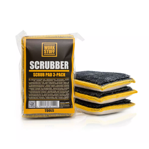 Bureți de curățare Work Stuff Scrubber Pad 3-Pack