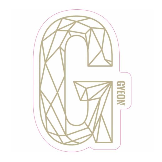 Autocolant Gyeon G Sticker Gold (200 mm x 131,3 mm)