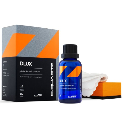 Protecție ceramică pentru jante ALU și plastic CarPro Cquartz Dlux (30 ml)