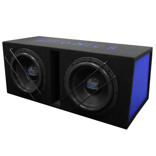 Subwoofer puternic într-o cutie Hifonics Zeus ZSPL12DUAL