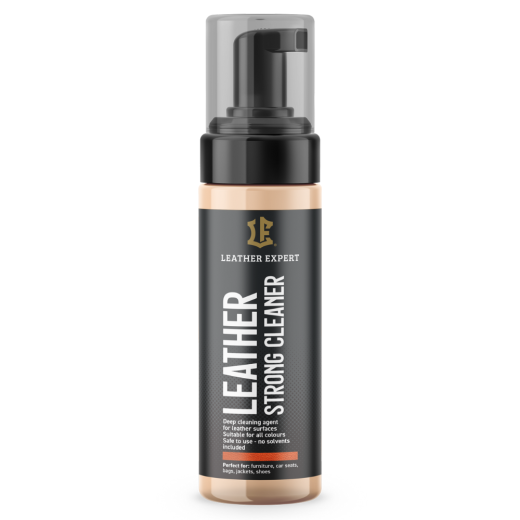 Detergent puternic pentru piele Leather Expert - Leather Strong Cleaner (200 ml)