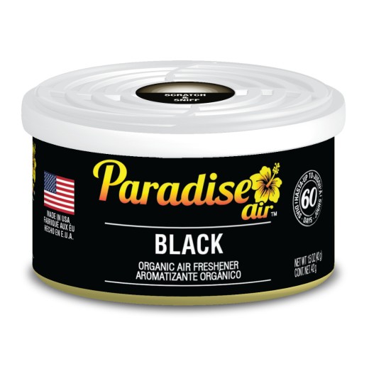 Odorizant organic Paradise Air Negru - Icy Fresh (42 g)