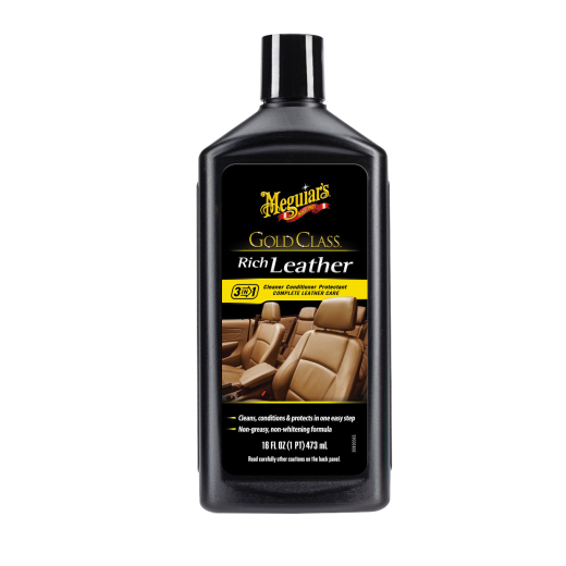 Meguiar's Gold Class Rich Leather Cleaner and Conditioner (473 ml)