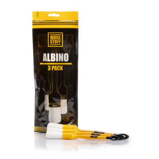 Perii de detailing Work Stuff Detailing Brush Albino 3-Pack