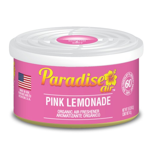 Odorizant organic Paradise Air cu limonadă roz (42 g)