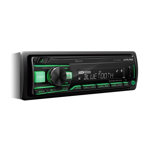 Radio auto fara mecanica Alpine UTE-201BT