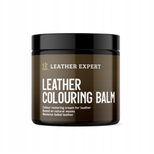 Balsam pentru piele Leather Expert - Leather Colouring Balm Black (100 ml)