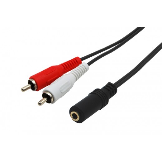 Adaptor audio JACK - CINCH