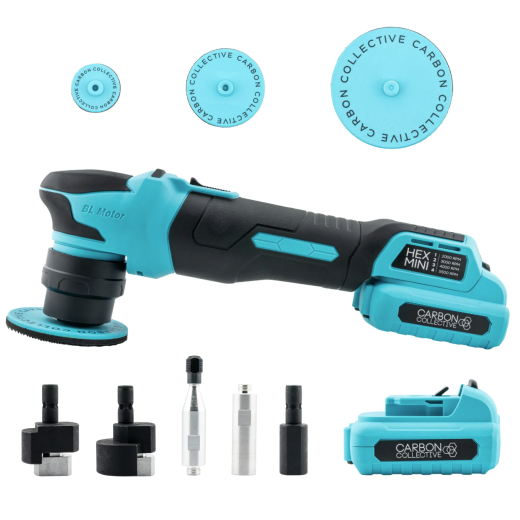 Mini polizor AKU Carbon Collective Hex Mini - Cordless Mini Polisher