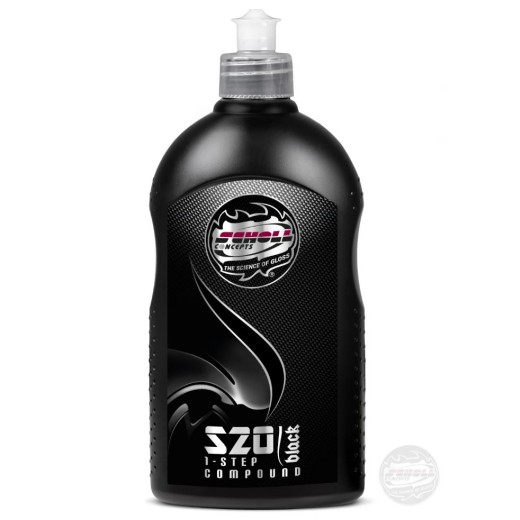 Pastă de lustruit Scholl Concepts S20 BLACK Real 1-Step Compound (500 ml)
