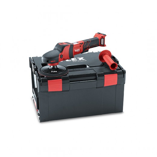 Slefuitor acu-rotativ în cutie de transport FLEX PE 150 18.0-EC