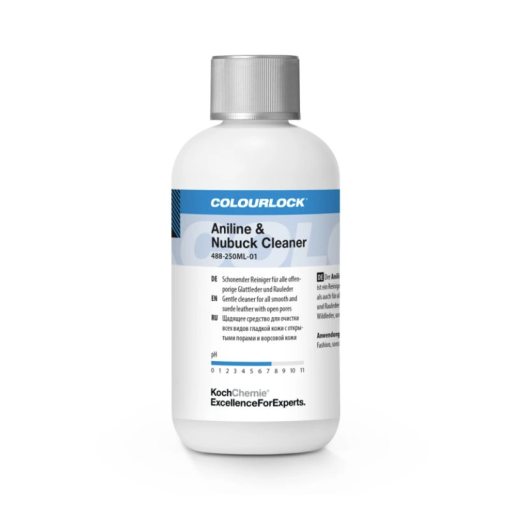 Soluție de curățare pentru anilină și nubuc COLOURLOCK de la KochChemie Soluție de curățare pentru anilină și nubuc (250 ml)