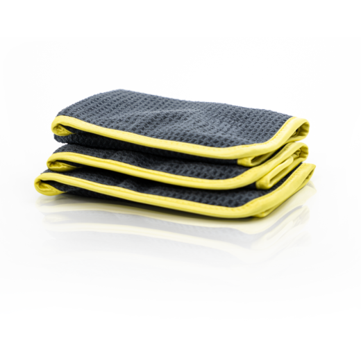 Lavetă din microfibră pentru geamuri Work Stuff Zephyr Waffle Towel, pachet de 3