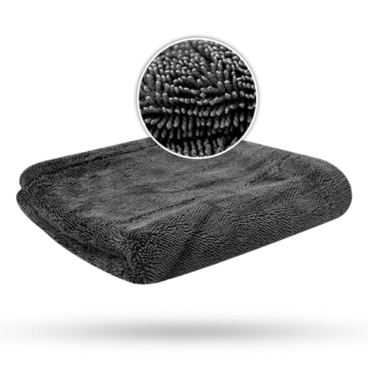 Prosop de uscare Liquid Elements Drying Towel Black Hole EVO Black - 1400 GSM 40 x 40 cm