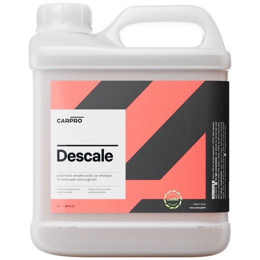 Șampon auto cu pH acid CarPro Descale (4 l)