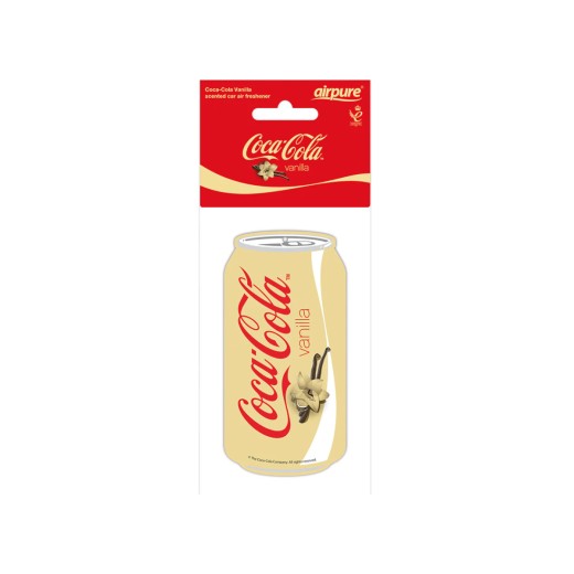 Odorizant de cameră Airpure Coca-Cola cu parfum suspendat, parfum Coca-Cola Vanilie - doză