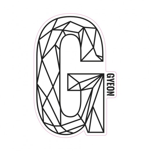 Autocolant Gyeon G Sticker Black (200 mm x 131,3 mm)
