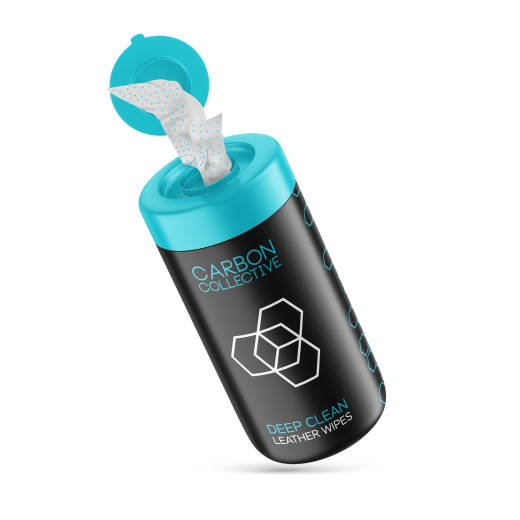Servețele pentru curățarea pielii Carbon Collective Deep Clean Leather Wipe Tub