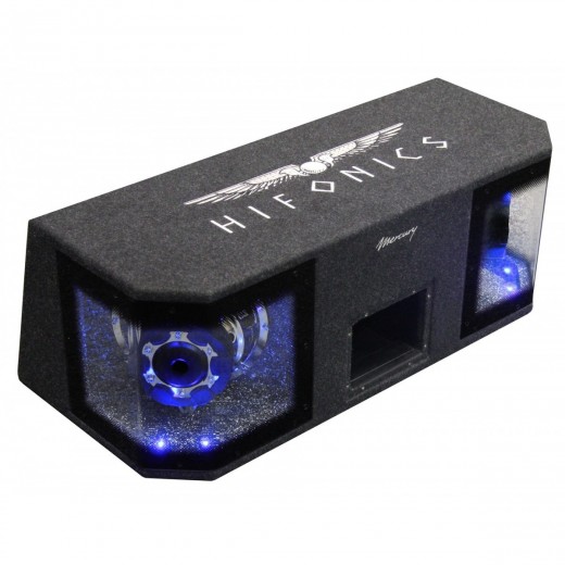 Subwoofer dublu în cutie Hifonics MR8DUAL