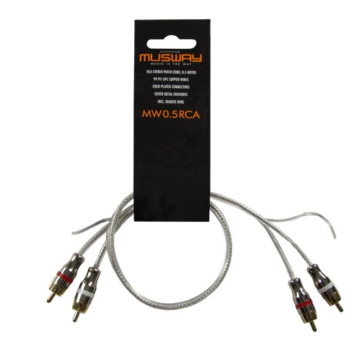 Cablu RCA Musway MW0.5RCA