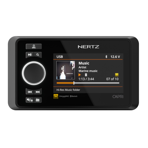 Receptor media digital Hertz Capri H100 DAB+