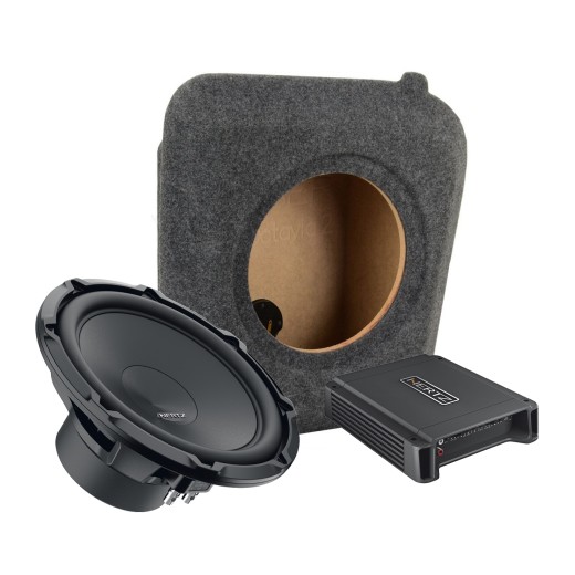 Set subwoofer în carcasă și amplificator OEM pentru Škoda Octavia II nr. 2