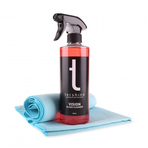 Set de cosmetice auto pentru curatarea sticlei Tershine