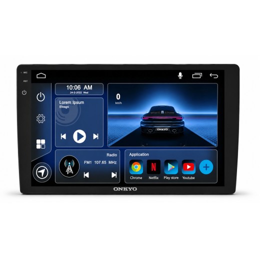 Radio auto Onkyo X-QD1800 (8+256 GB)