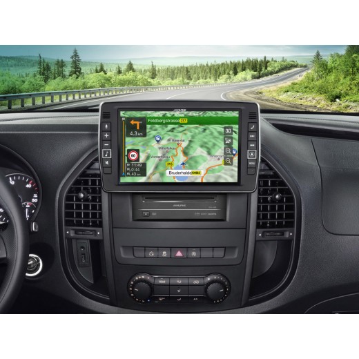 Stație de navigație avansată pentru Mercedes Vito Alpine X903D-V447
