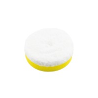 Carbon Collective HEX Microfibre Polishing Pad (Compound 2 - Yellow) - 3″ (80 mm)