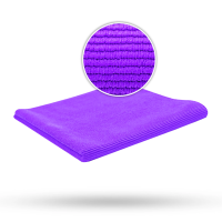 Lavetă din microfibră Liquid Elements Polishing Towel Purple - 400 GSM 40 x 40 cm