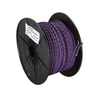 Cablu difuzor ACV FLRY Twisted purple/purple-black 075