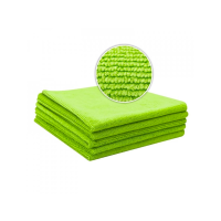 Lavetă din microfibră Liquid Elements All-Purpose Green Microfiber Cloth Value Set of 5 - 310 GSM 40 x 40 cm